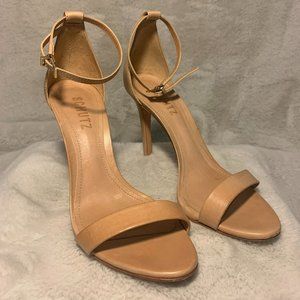 Schutz Cadey-Lee Sandal Nude Sz 6